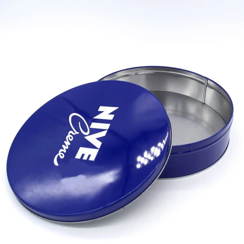 Cutie de fier pentru cafea sigilată neagră